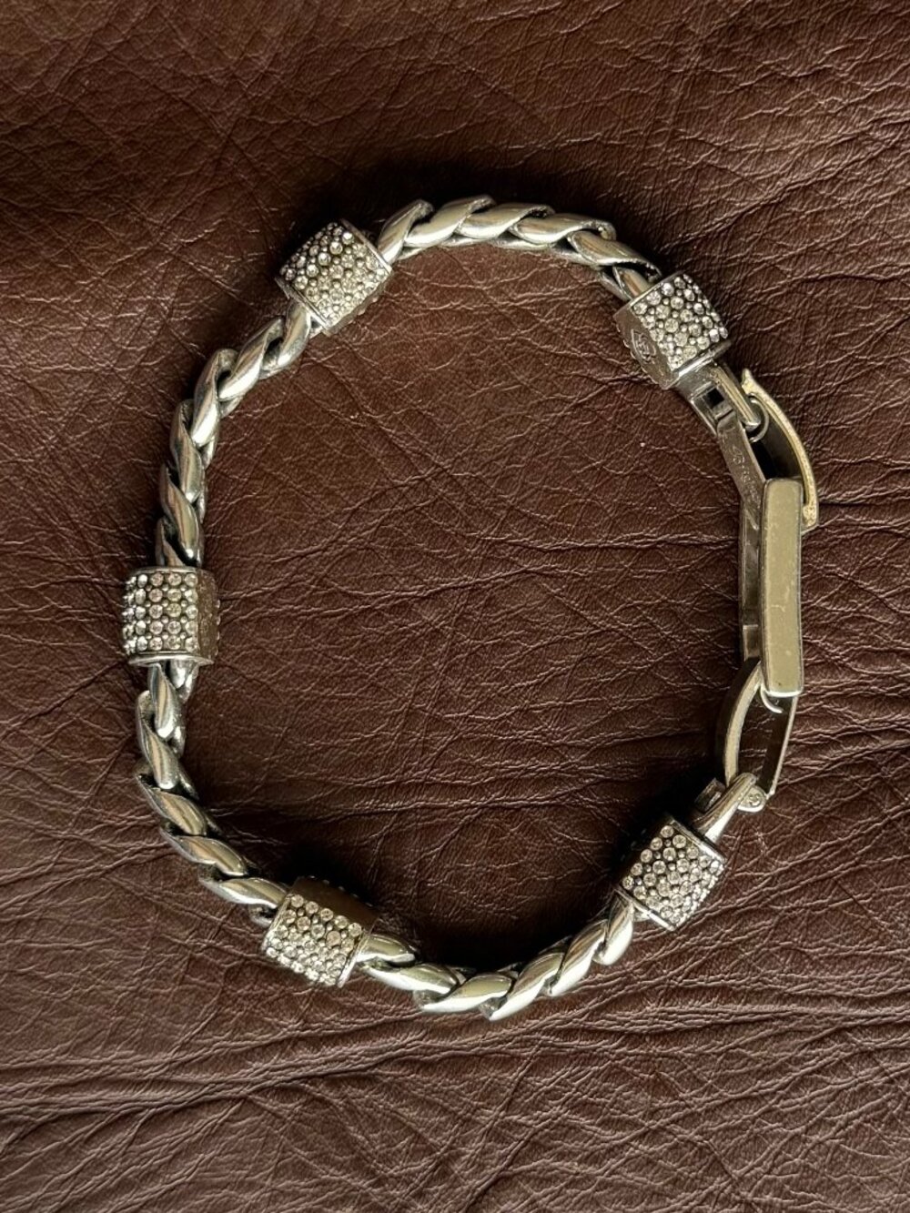 BRIGHTON MERIDIAN BRACLET IN SILVER - Picture 2 of 3